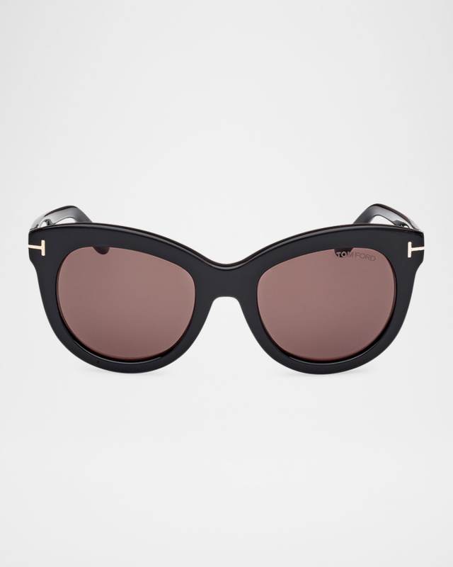 Odette Round Acetate Sunglasses